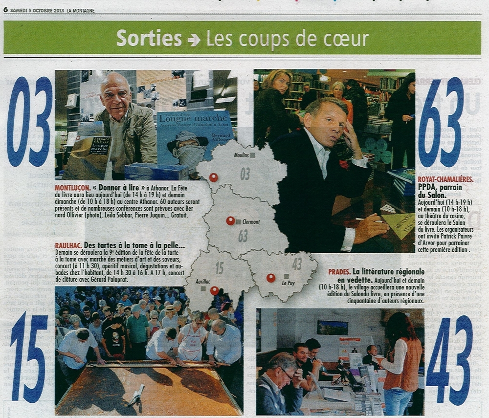 La Montagne, 5 octobre 2013