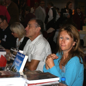 MERCADIÉ Louis et ROCHE Florence, présents au Salon du Livre de Royat Chamalières
