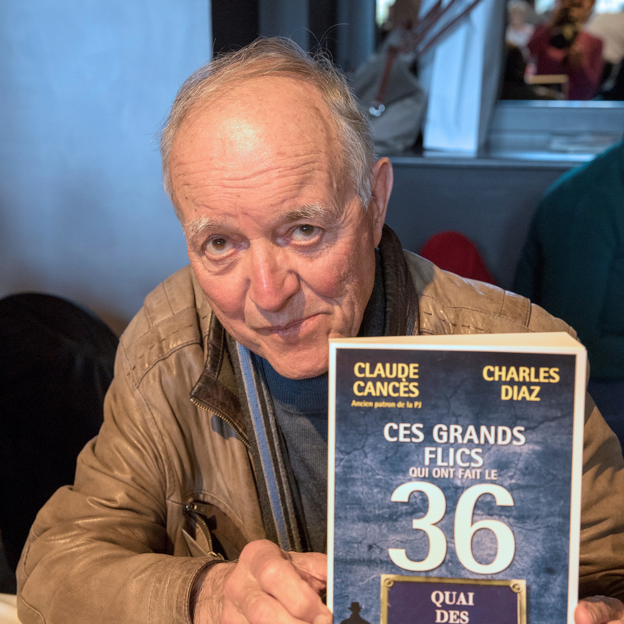 Portrait de Claude CANCÈS - auteur présent au Salon du Livre de Royat-Chamalières 2019