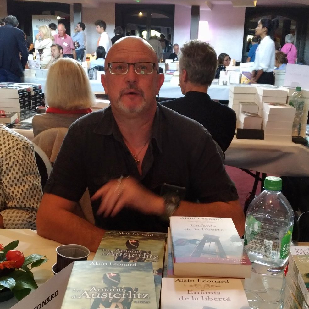 Portrait de Alain LÉONARD - auteur présent au Salon du Livre de Royat-Chamalières 2019