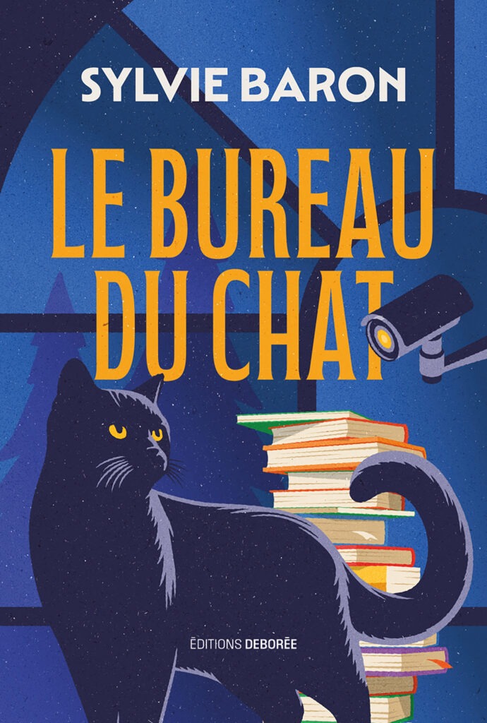Le bureau du chat, roman de Sylvie Baron, présente le samedi 3 et dimanche 4 octobre au 13ème Salon du Livre de Royat-Chamalières (2026)