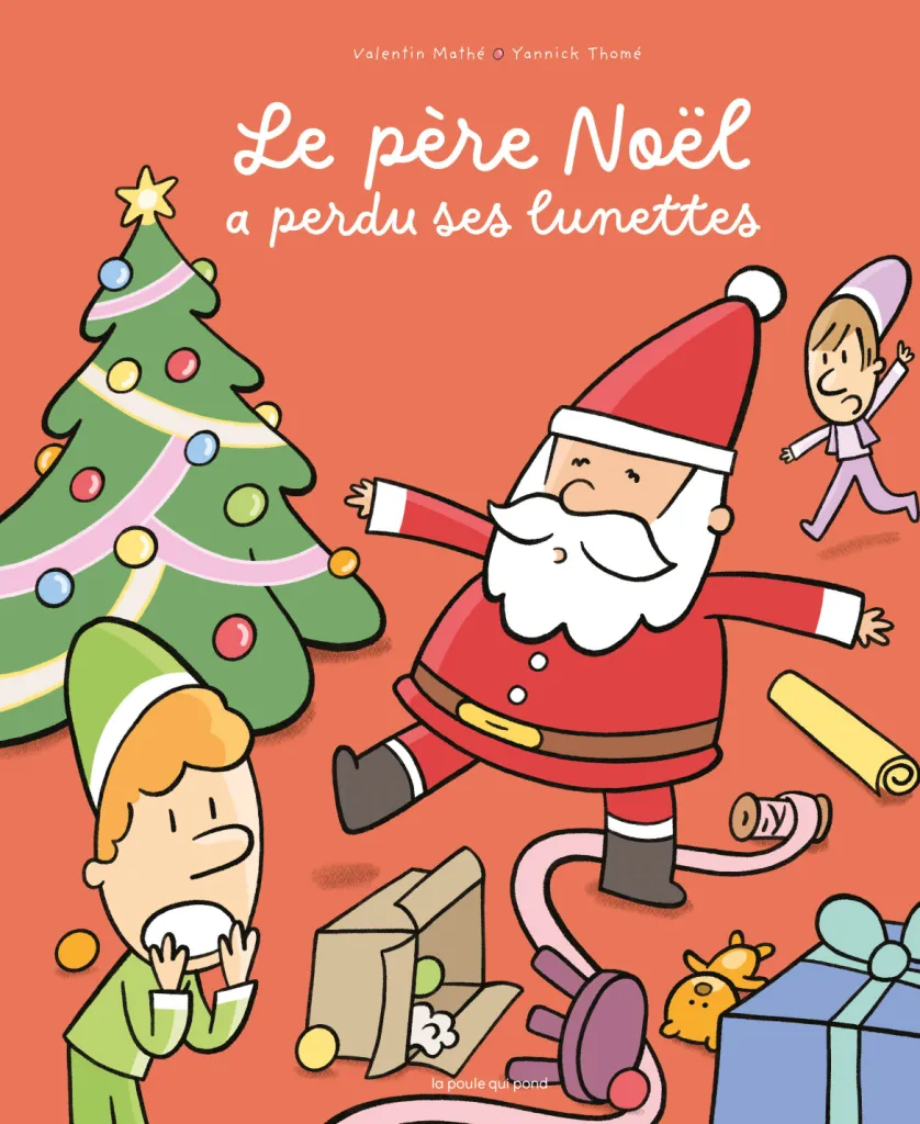 Valentin Mathé, avec le livre Le père noël a perdu ses lunettes, catégorie littérature jeunesse, présent le samedi 3 et dimanche 4 octobre au 13ème Salon du Livre de Royat-Chamalières (2026)