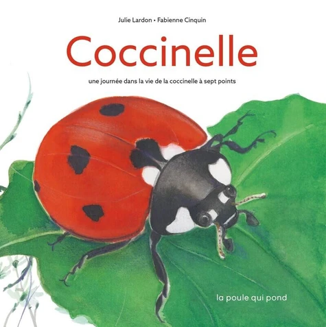 Coccinelle, livre de Julie Lardon, présente le samedi 3 et dimanche 4 octobre au 13ème Salon du Livre de Royat-Chamalières (2026)