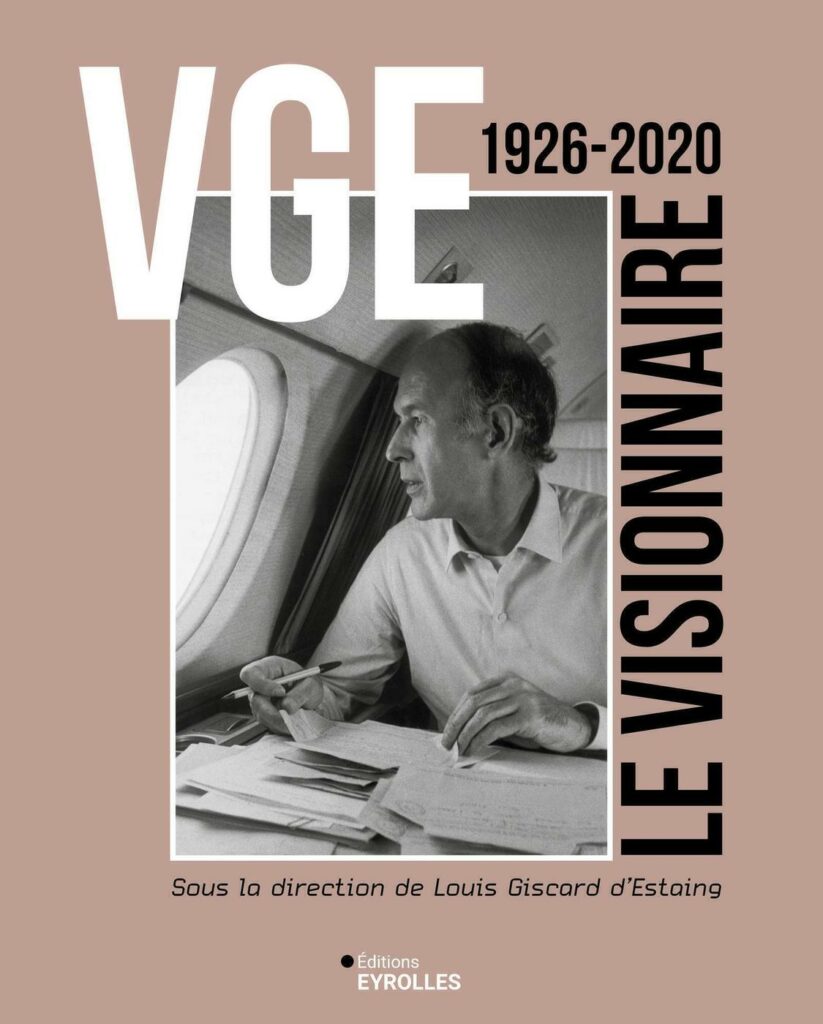 VGE Le visionnaire, livre de Louis Giscard d'Estaing, présent le samedi 3 octobre au 13ème Salon du Livre de Royat-Chamalières (2026)